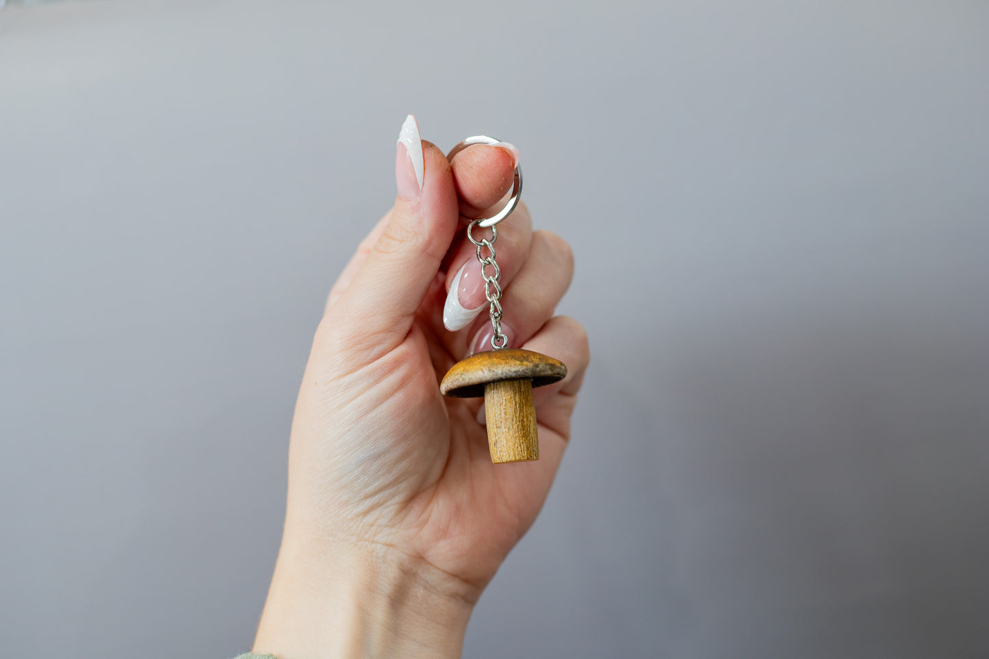 Mushroom Keychain
