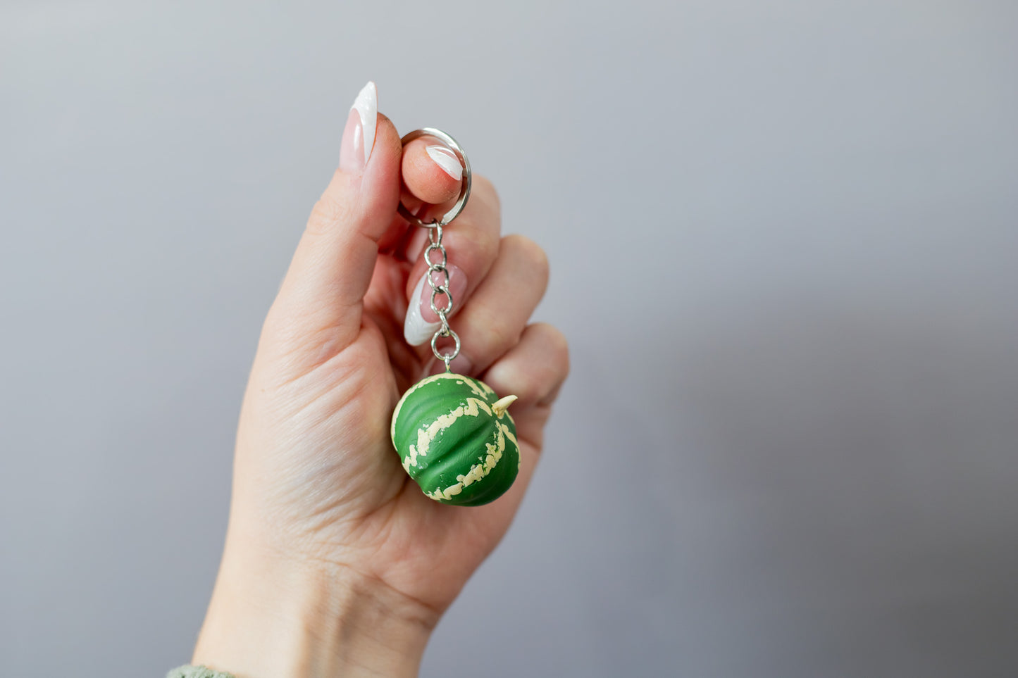 Dark Pumpkin Keychain