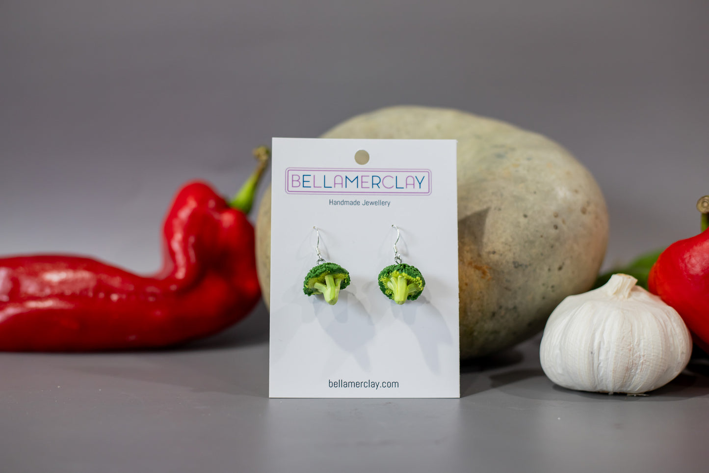 Broccoli Earrings