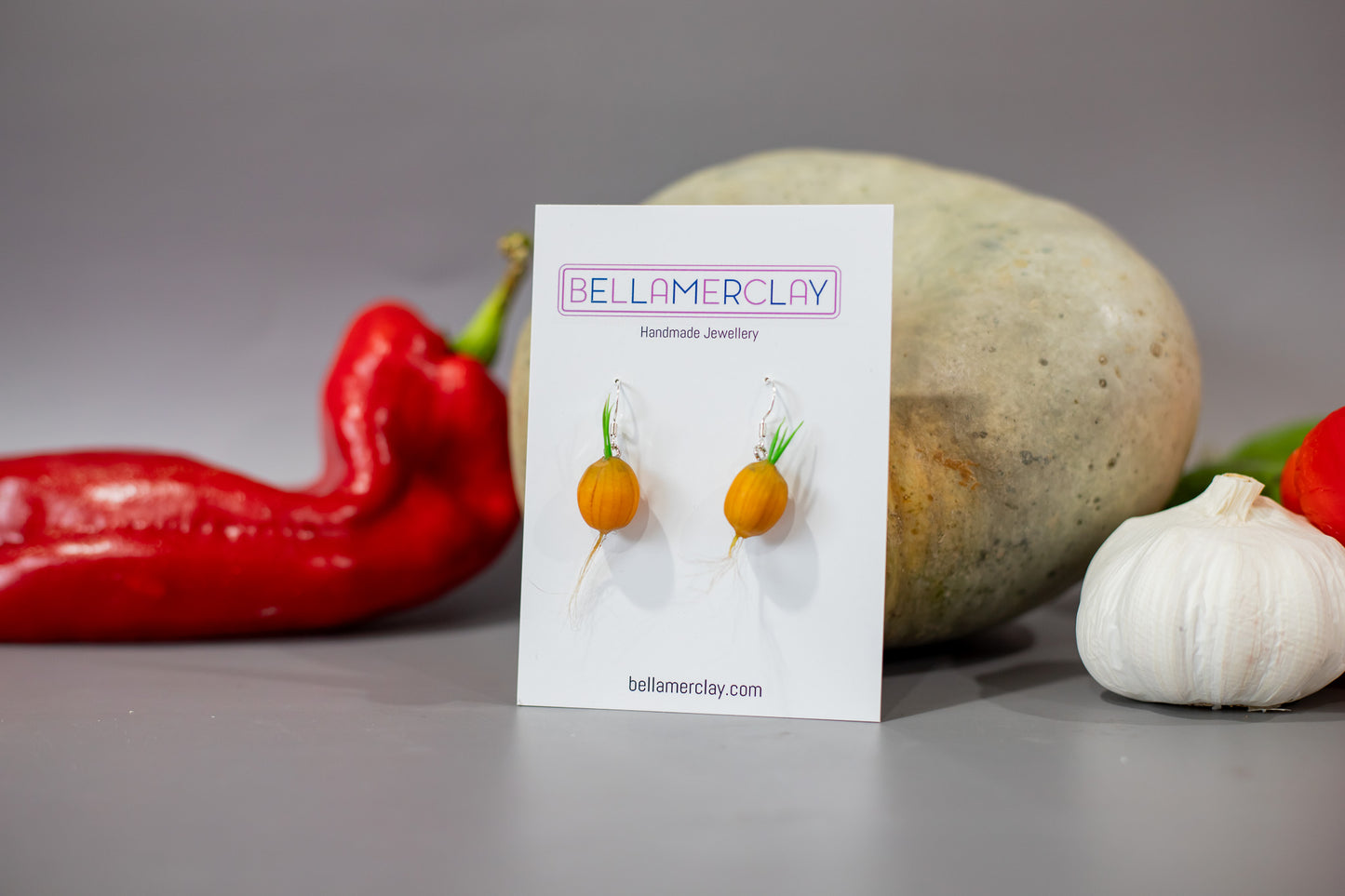 Onion Earrings
