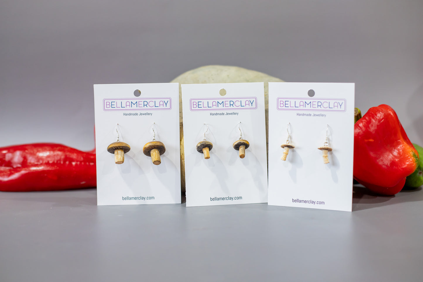 Mushroom Earrings