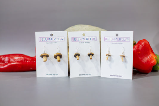 Mushroom Earrings