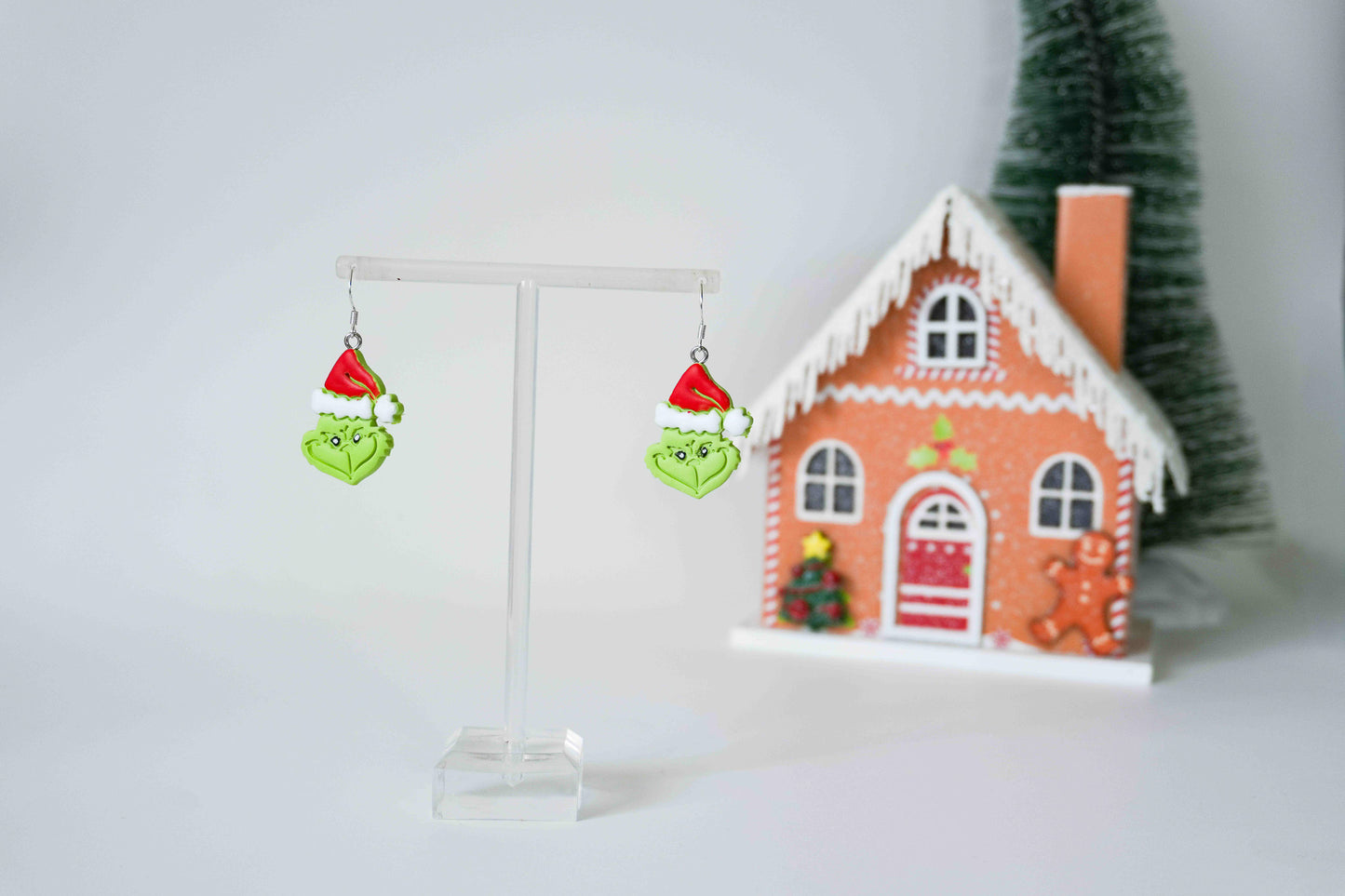 Grumpy Christmas Earrings