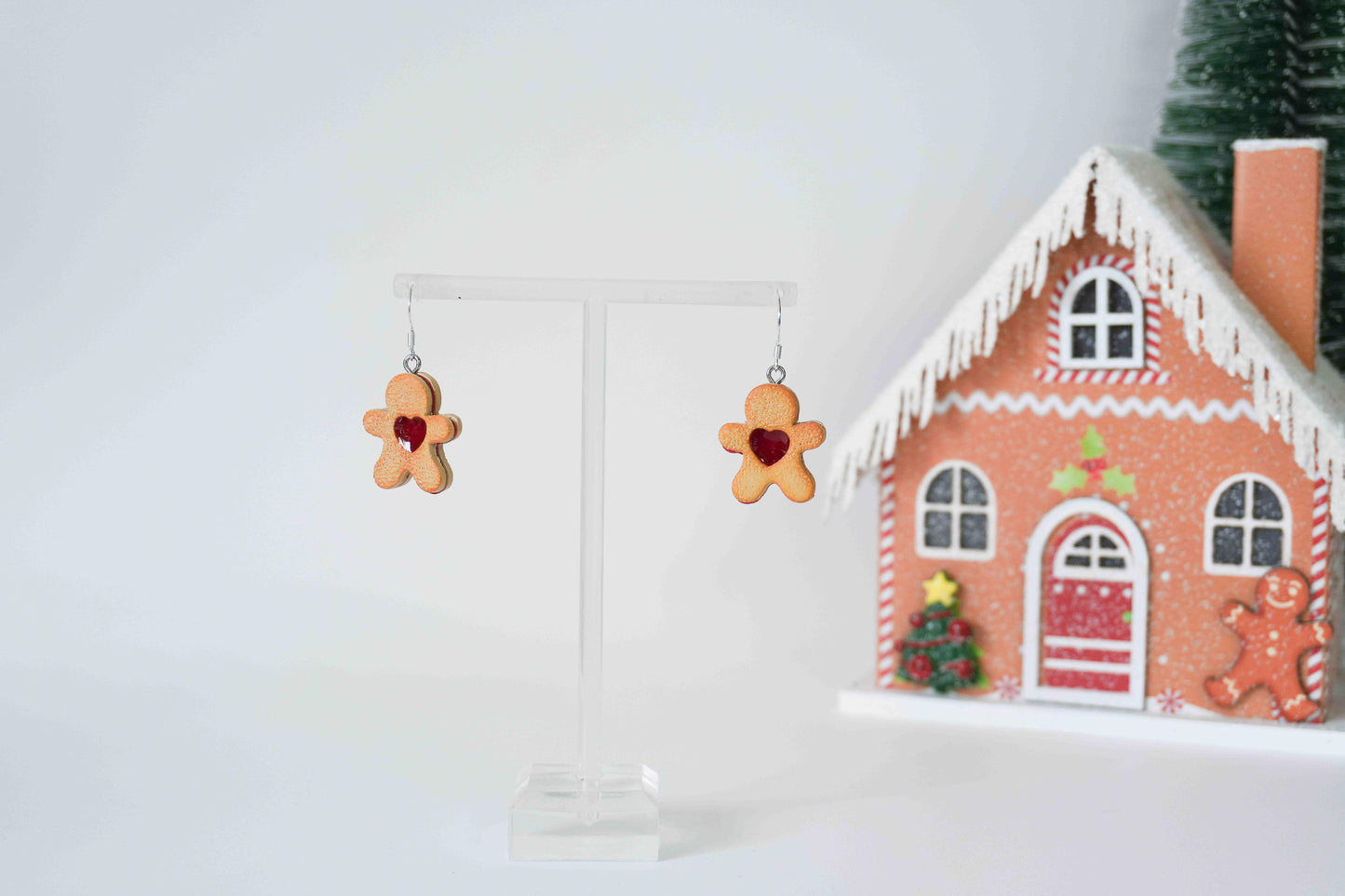 Gingerbread Man Shrewsbury Earrings