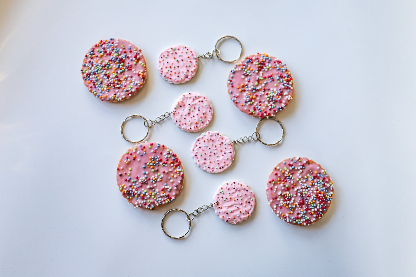 Hundreds and Thousands Keyring Keychain