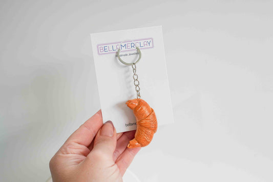 Croissants Keyring Keychain