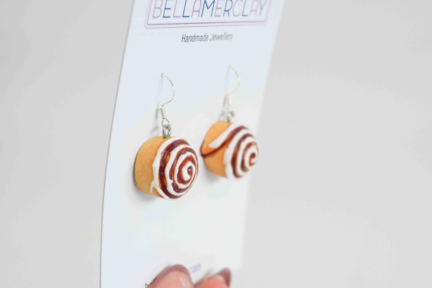 Cinnamon Roll Earrings