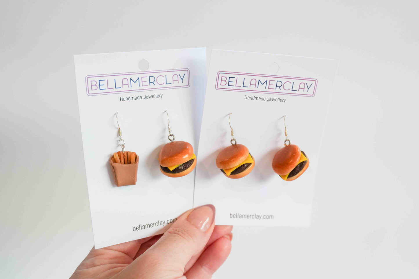 Cheese Burger Earrings