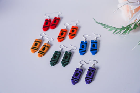 Crayon Earrings