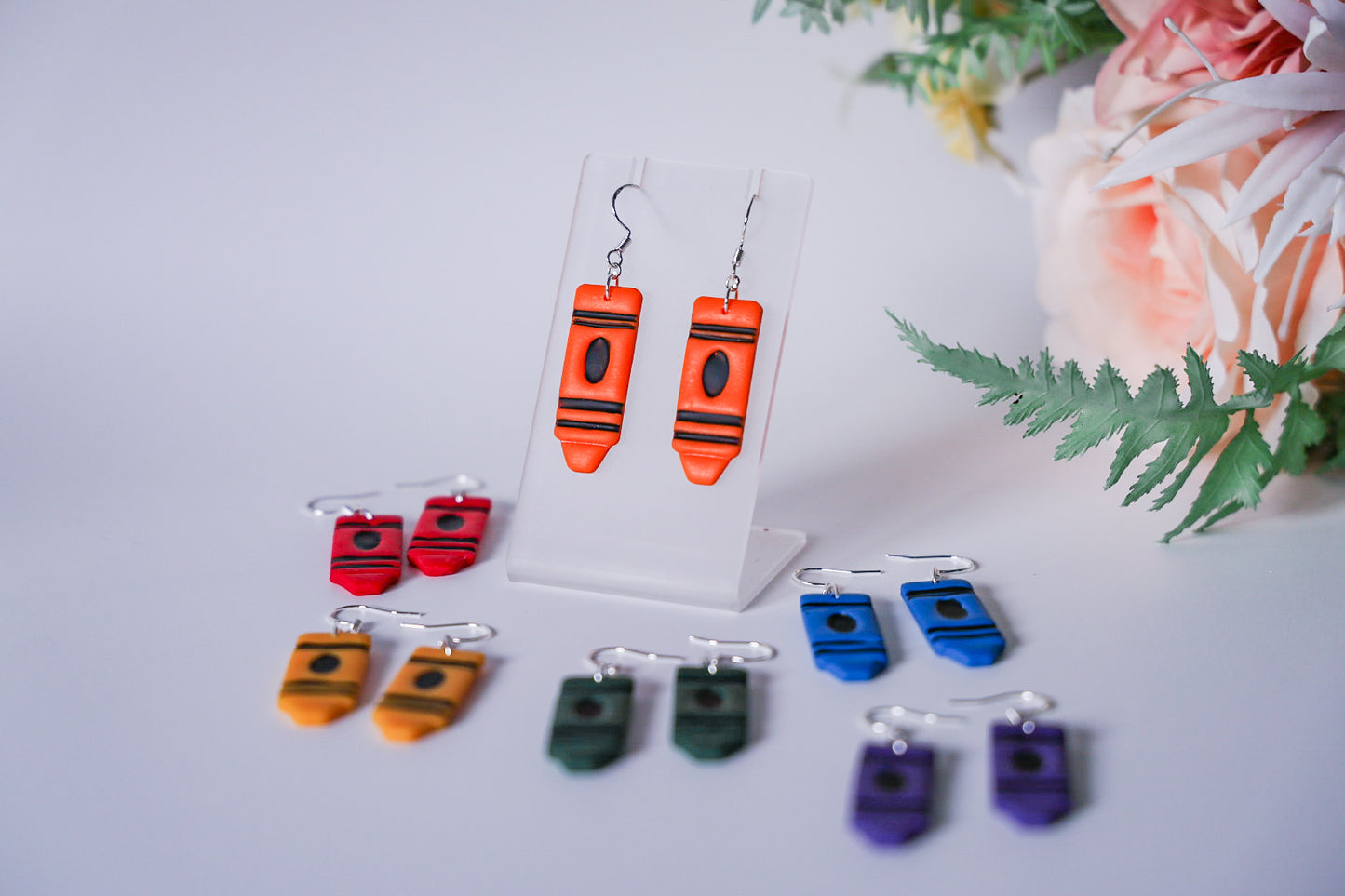 Crayon Earrings