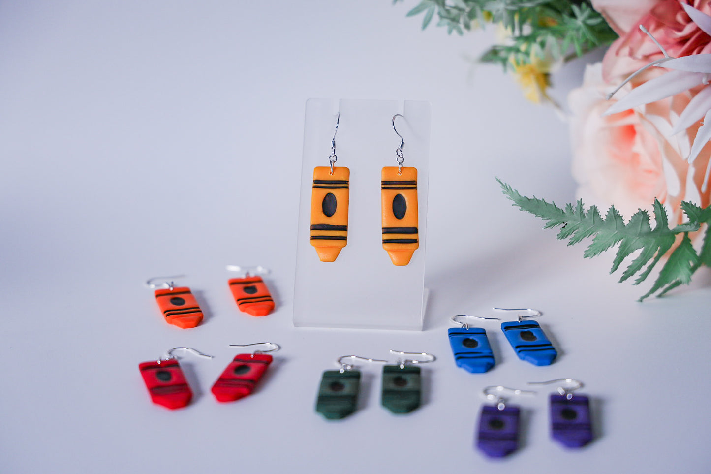 Crayon Earrings