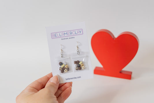 Bag of Chocy Valentines Earrings