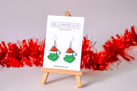 Christmas Grump Earrings