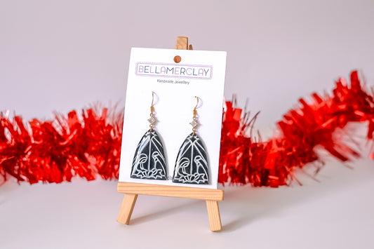 Nativity Christmas Earrings