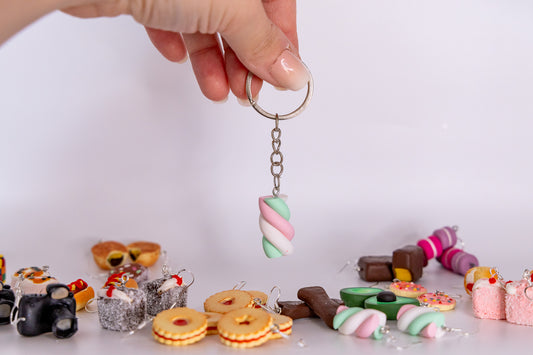 Twisted Marshmelow Keychain