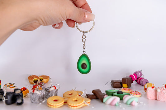 Avocado Keychain