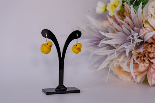 Duck-in-a-pond Earrings