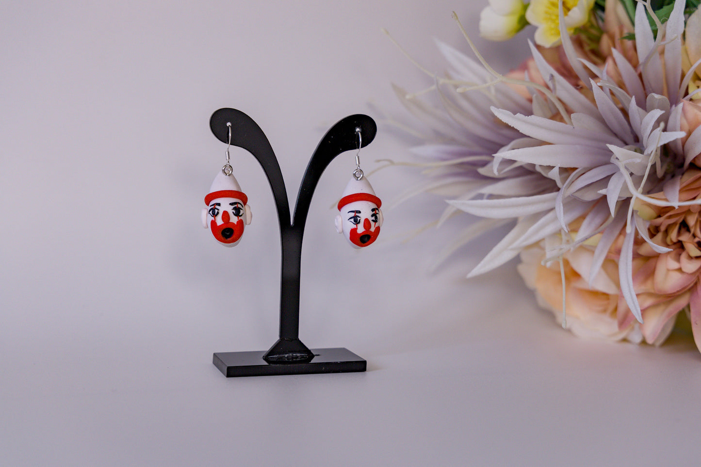 Ball Clown Game Earrings