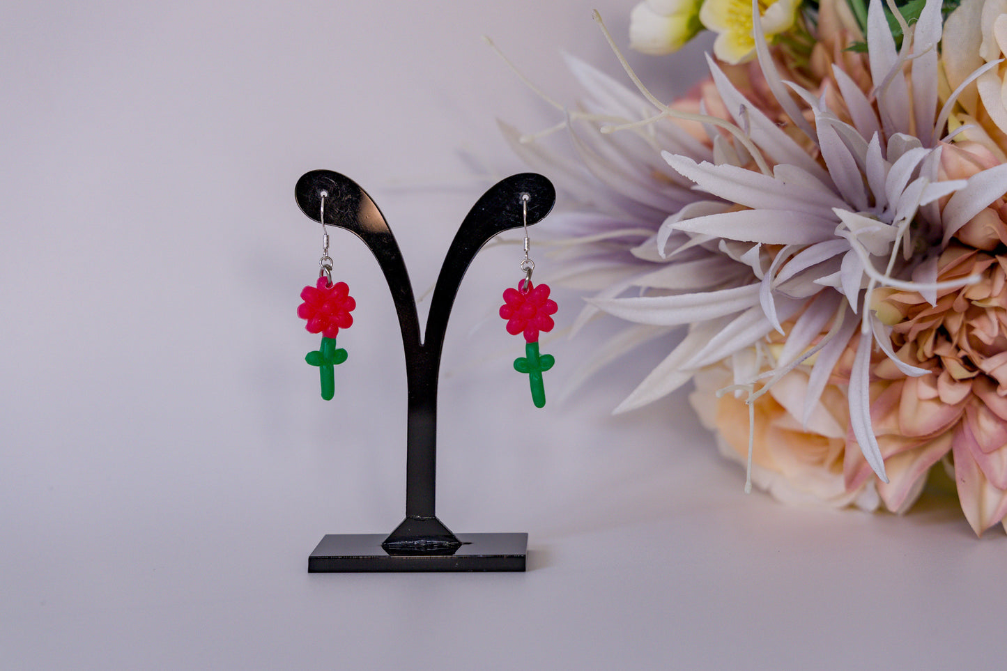 Flower Balloon Earrings