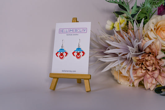 Carnival Clown Earrings