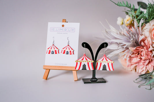 Circus Tent Earrings