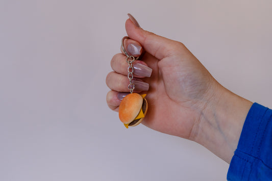 Cheese Burger Keychain