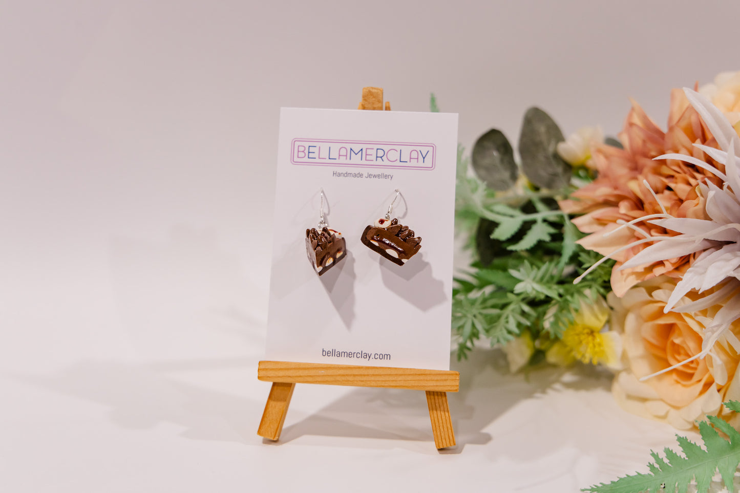 Hersheys Pie Earrings