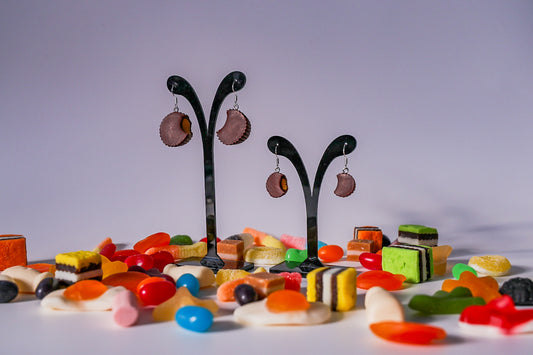 Peanut Butter Cup Earrings