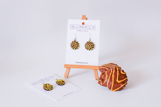 Squiggle earrings