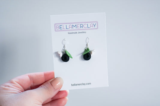 Blue Berry Earrings