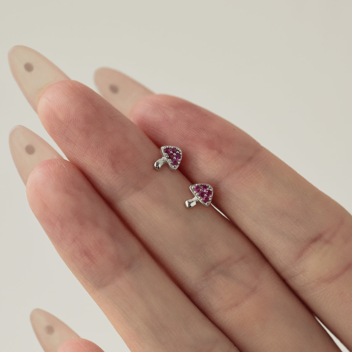 Mini Mushroom Studs