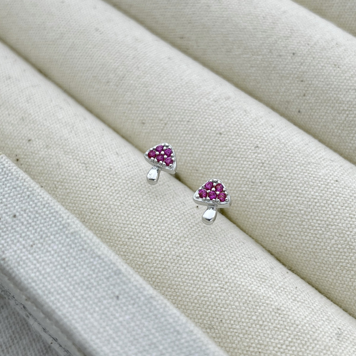 Mini Mushroom Studs