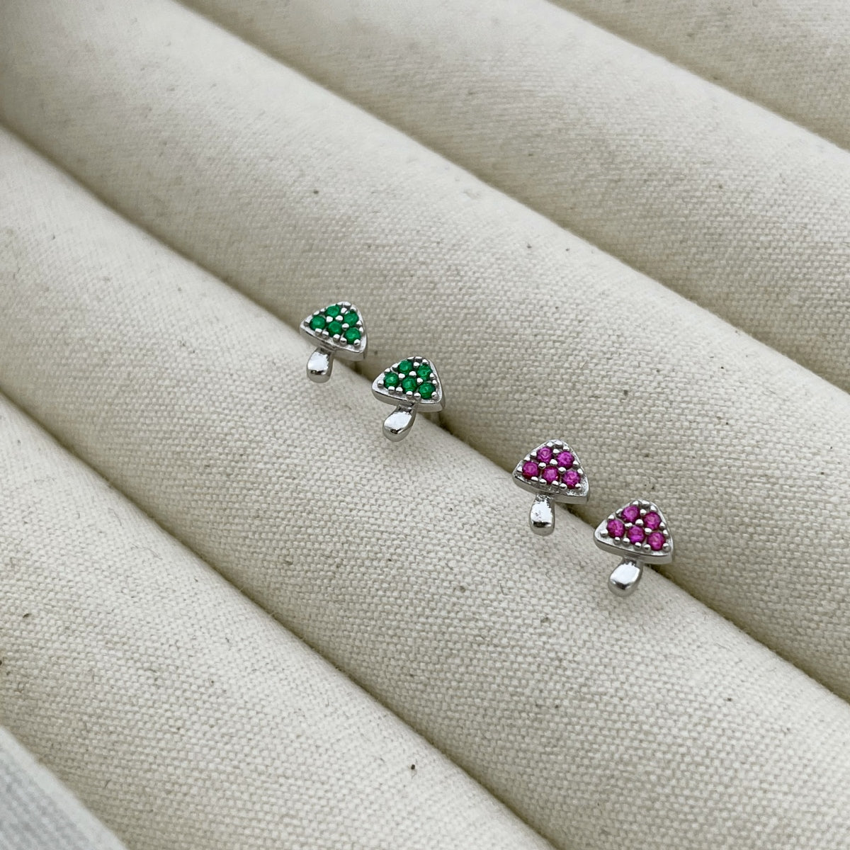 Mini Mushroom Studs