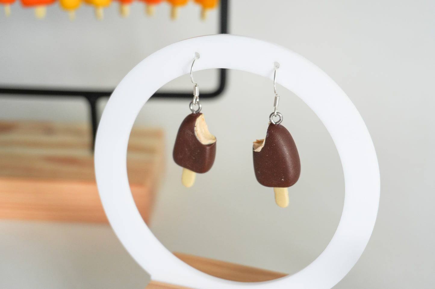 Magnum Ice Cream Earrings