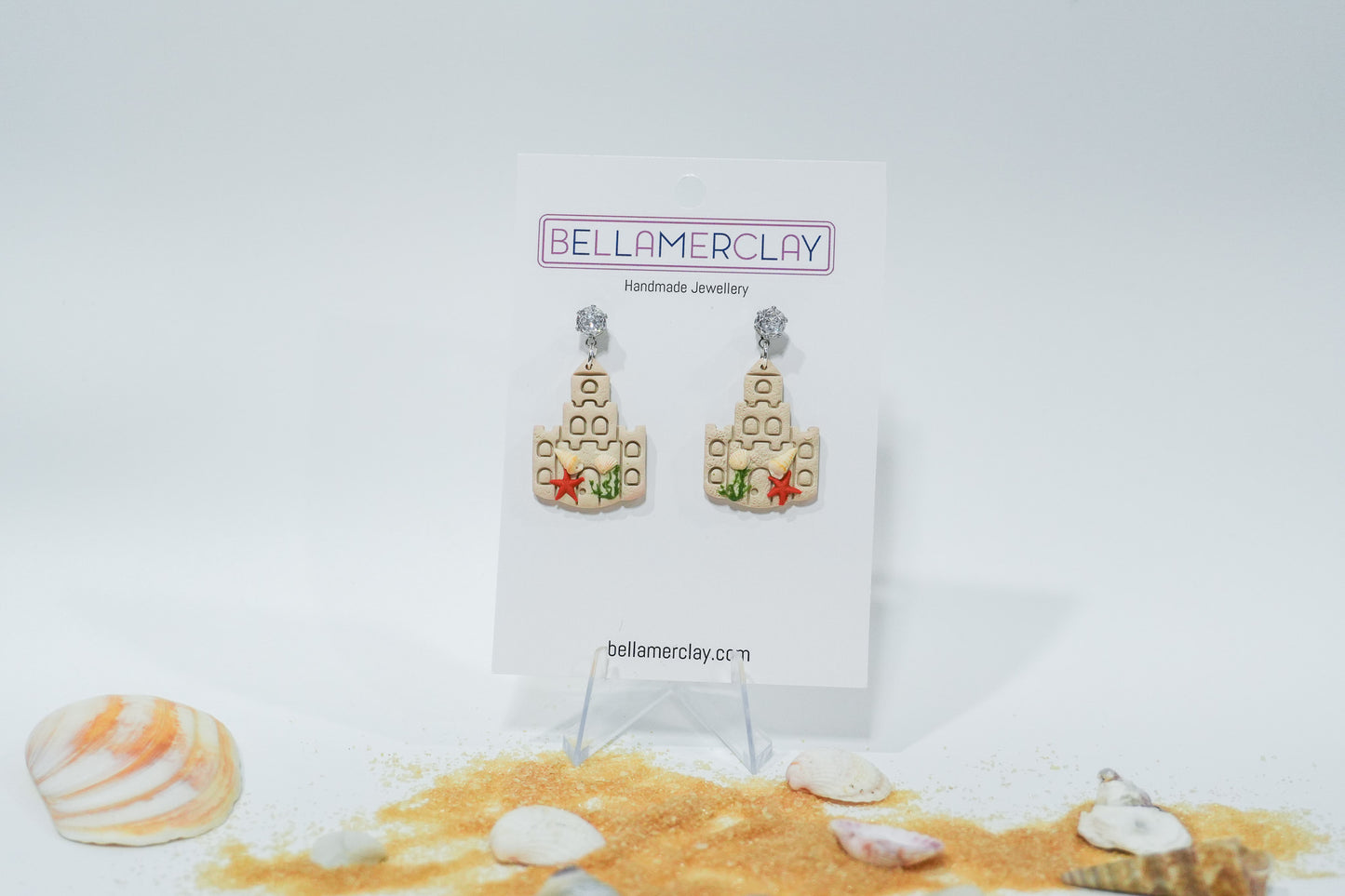 Sand Castle Earrings