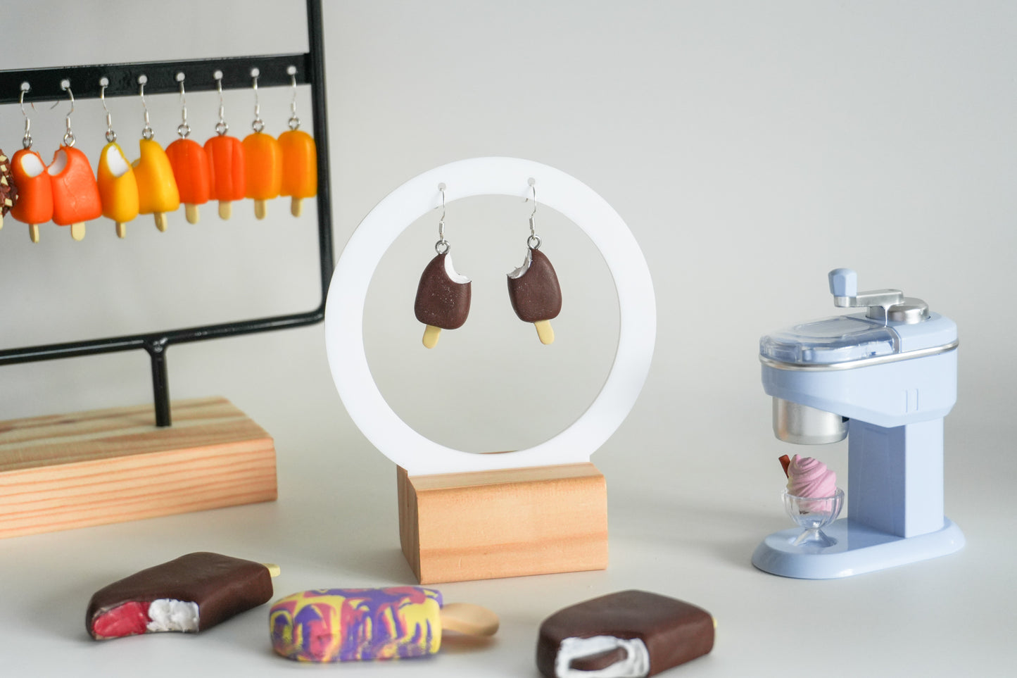 Magnum Ice Cream Earrings