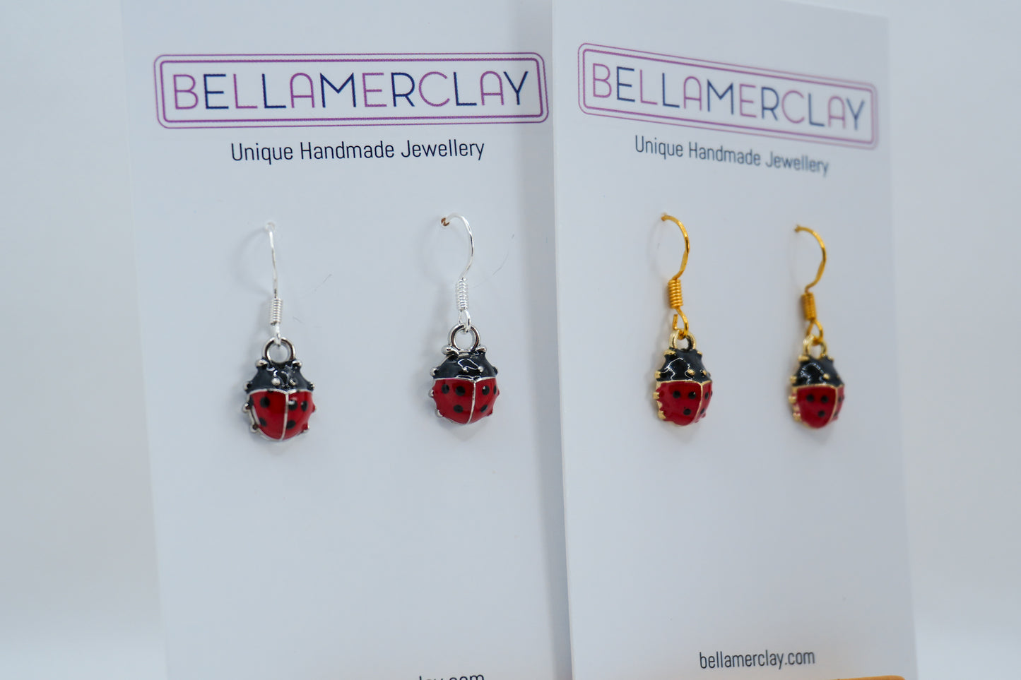 Mini LadyBird Earrings