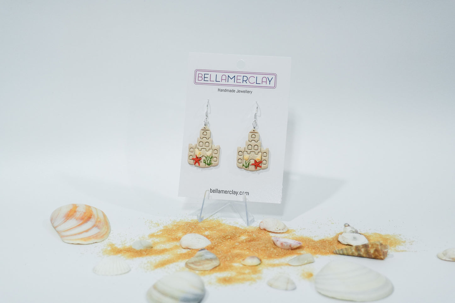 Sand Castle Earrings