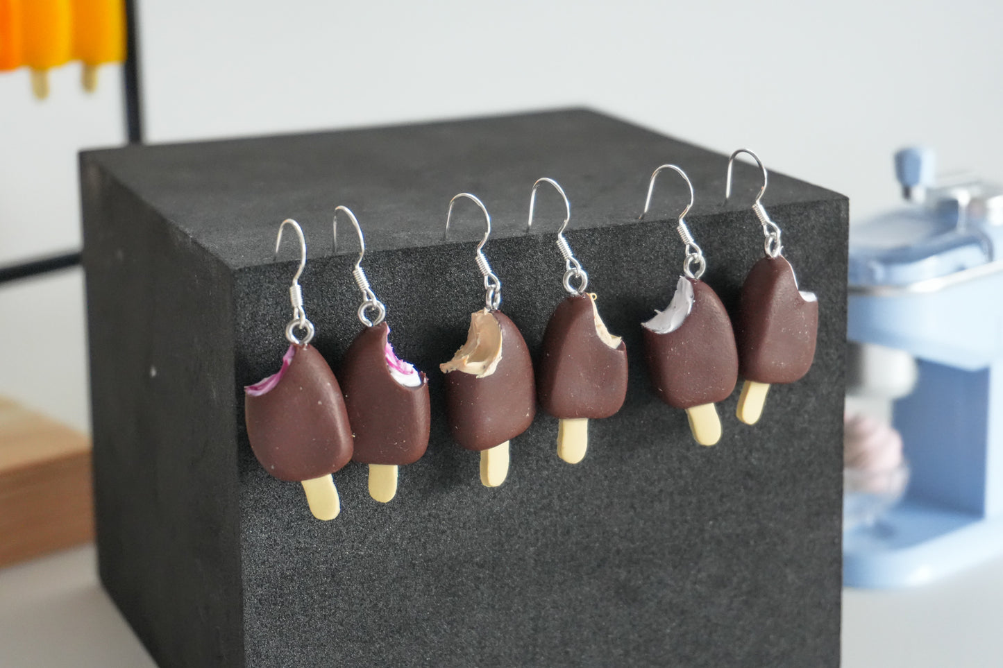 Magnum Ice Cream Earrings