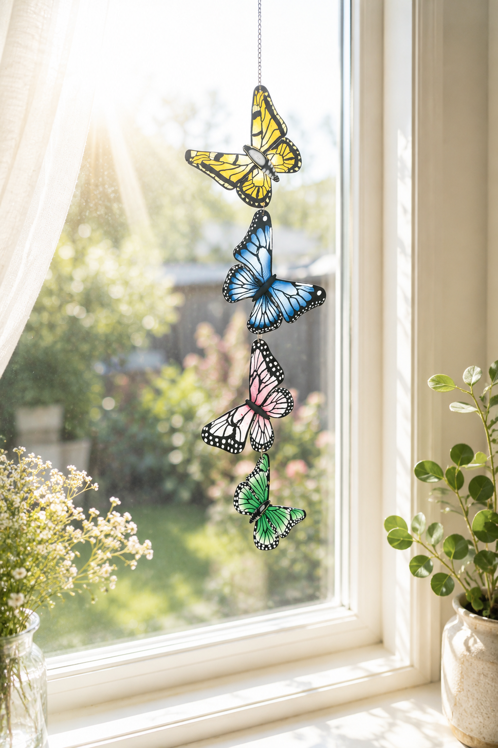 Deluxe Butterfly Window Hanger