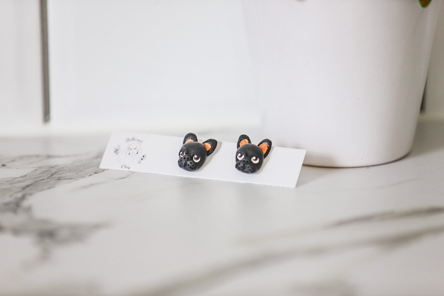 French Bulldog Earring Studs