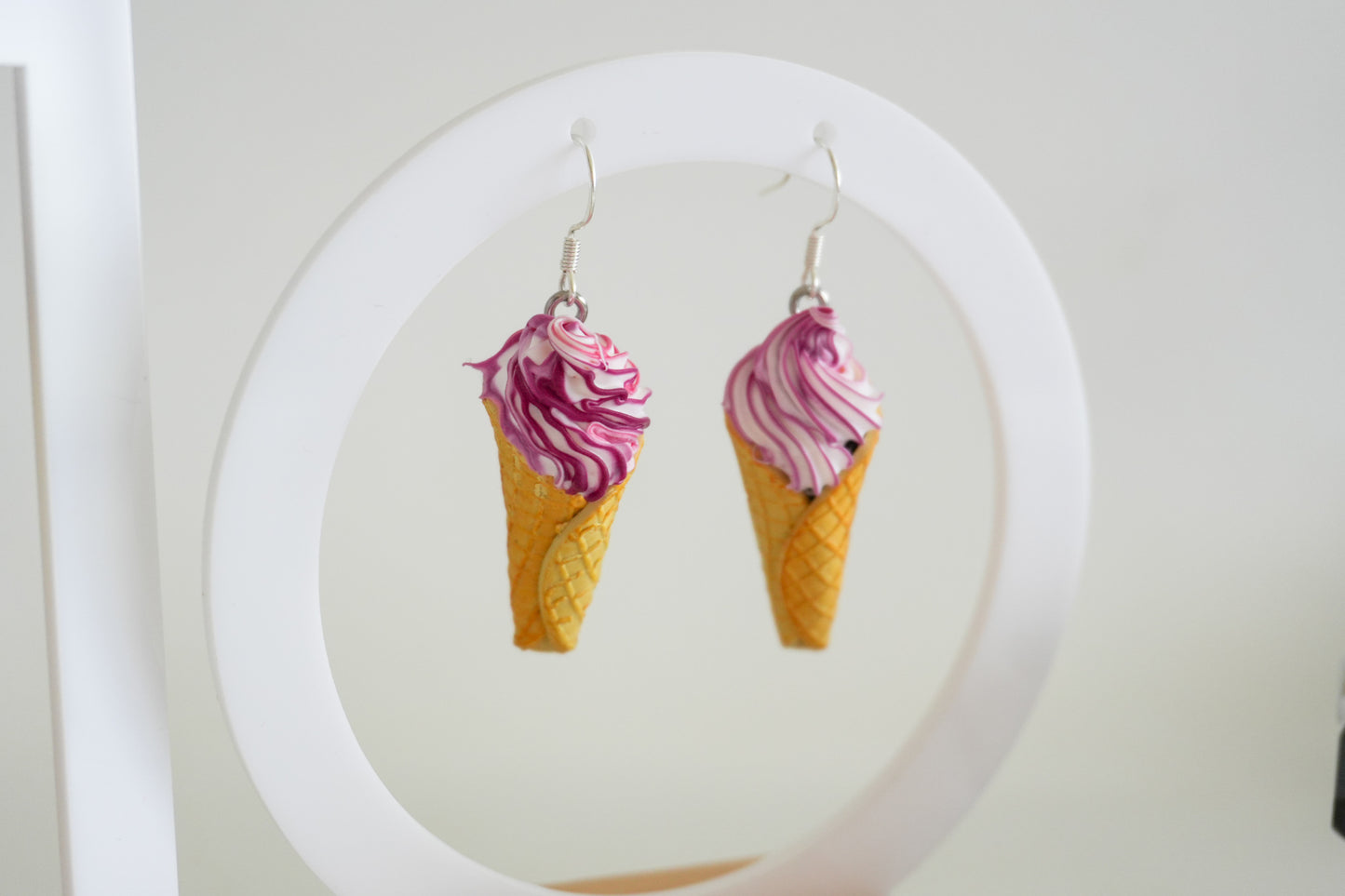 Full Waffle Cone Earrings