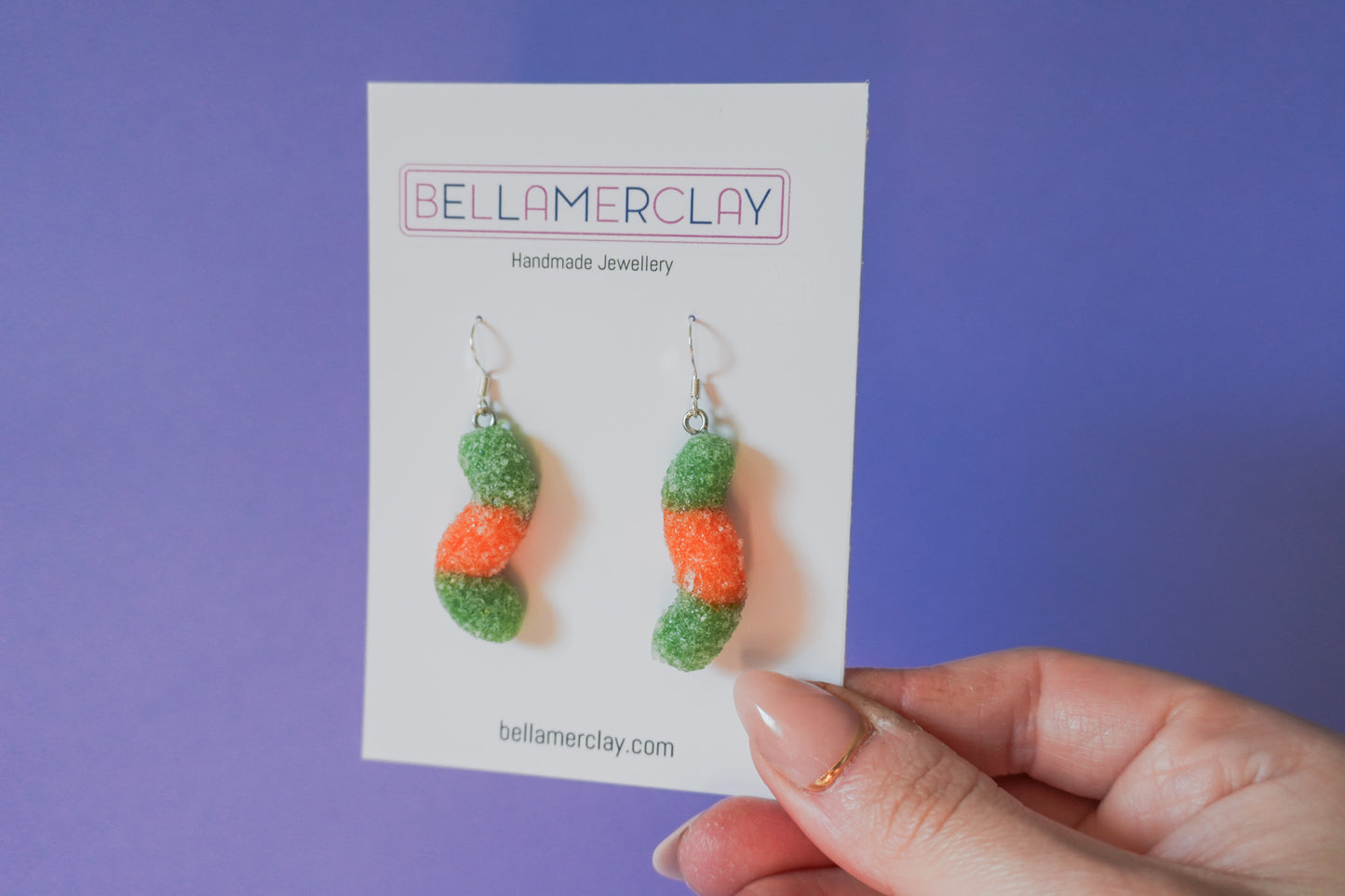 Sour Worm Earrings