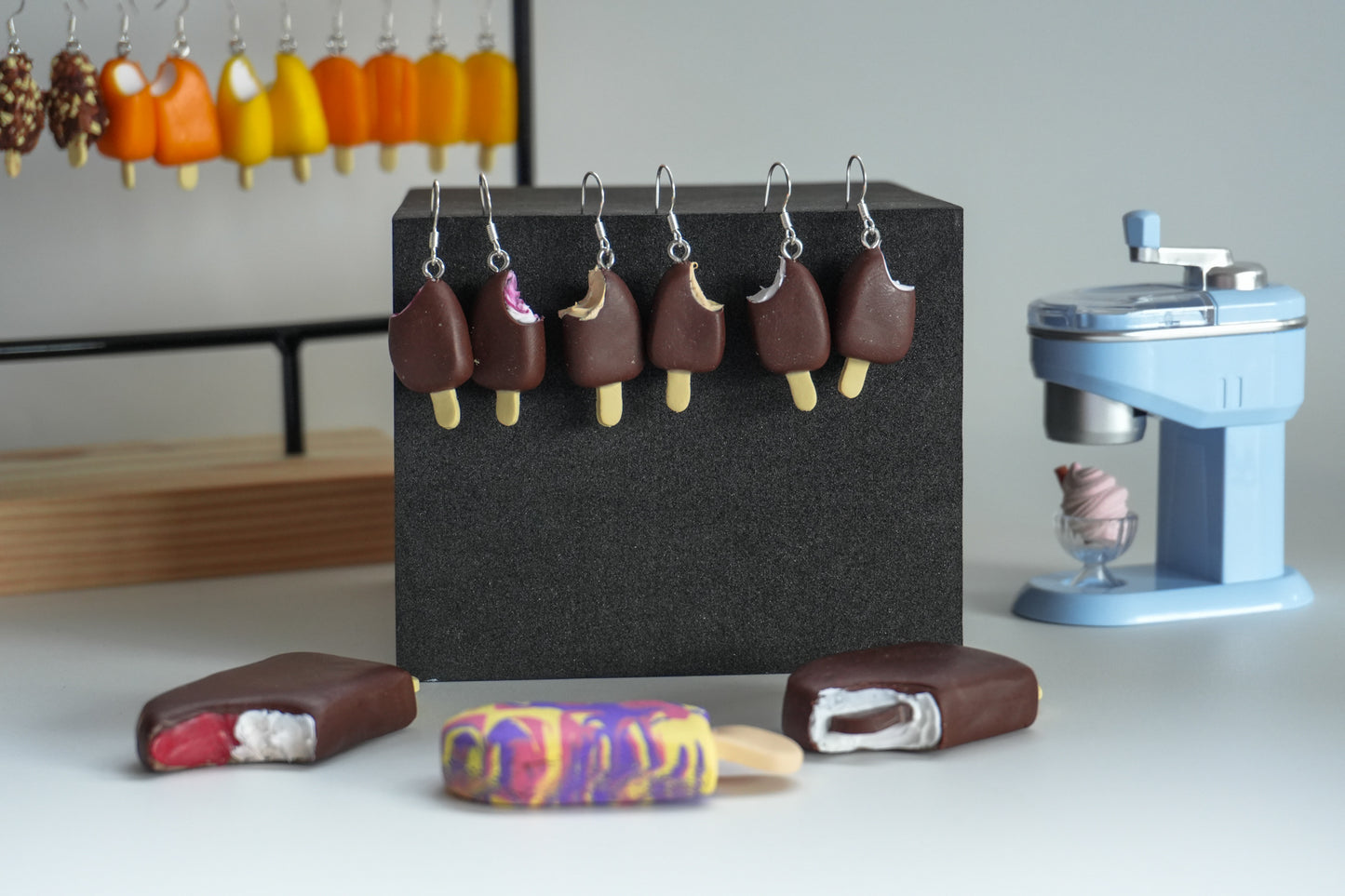 Magnum Ice Cream Earrings