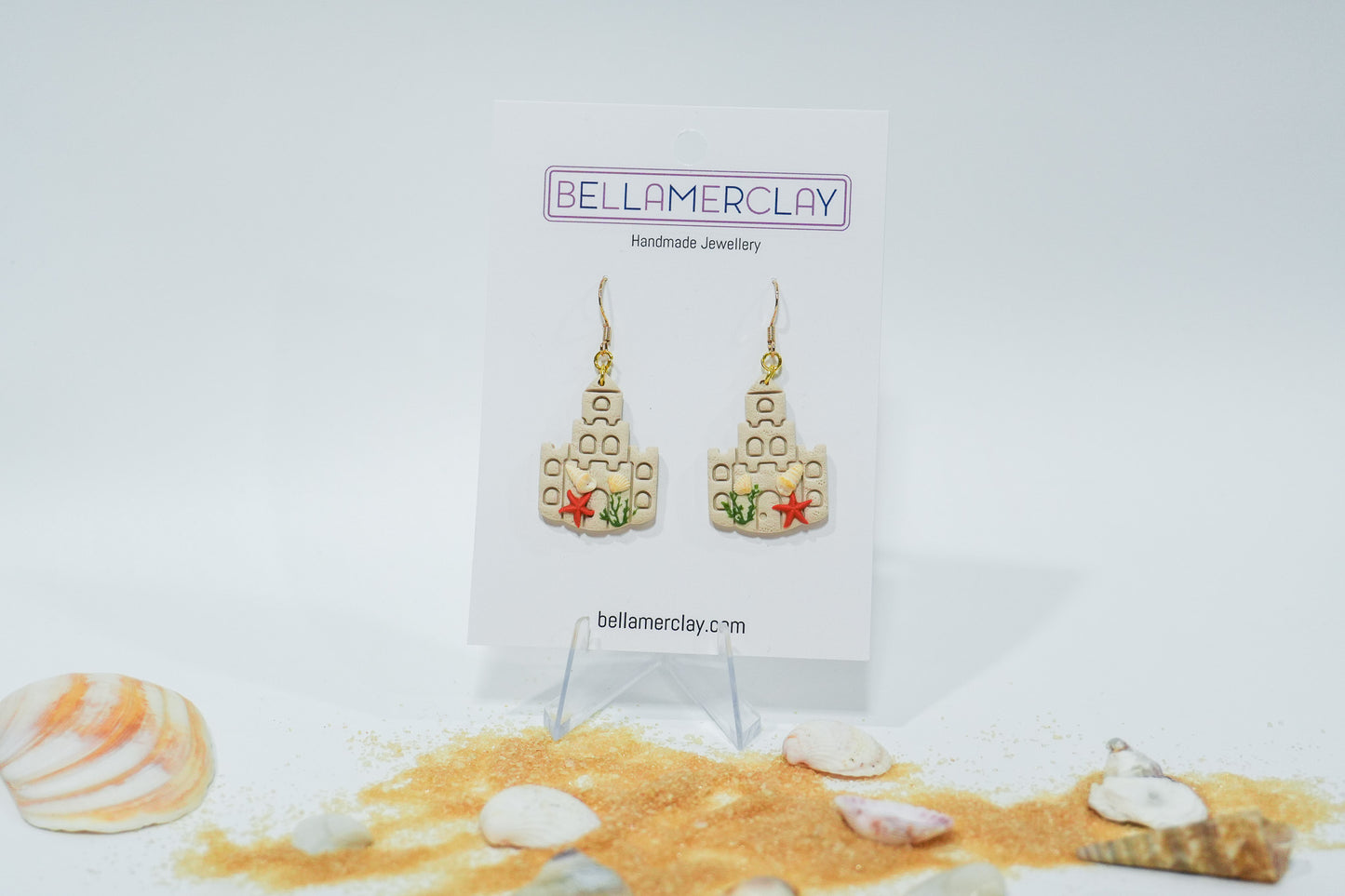Sand Castle Earrings