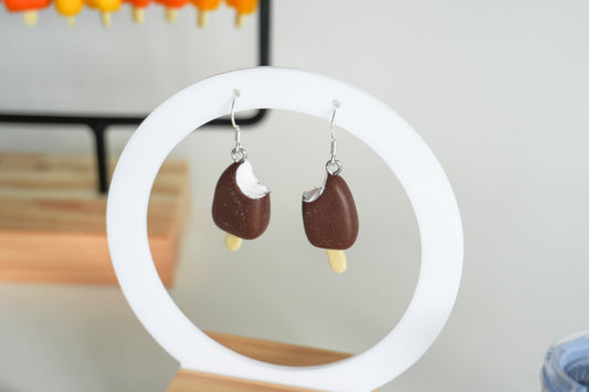 Magnum Ice Cream Earrings