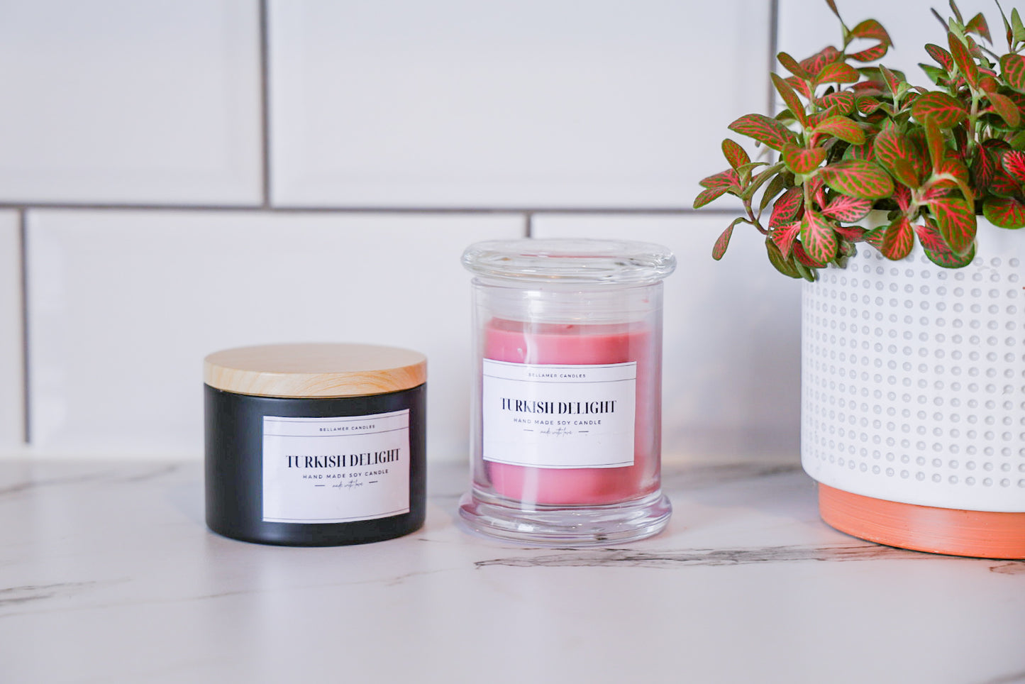 Turkish Delight Soy Wax Candles