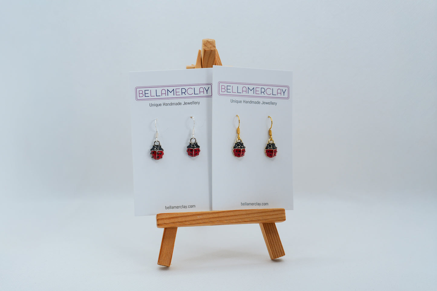 Mini LadyBird Earrings