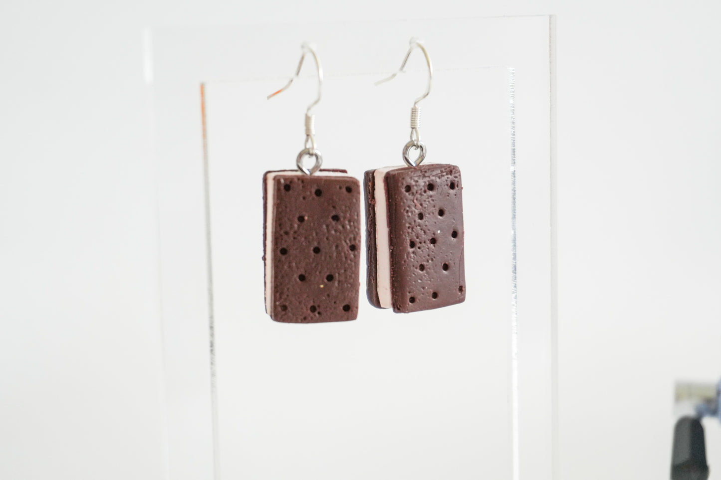 Ice Cream Sandwich Earrings