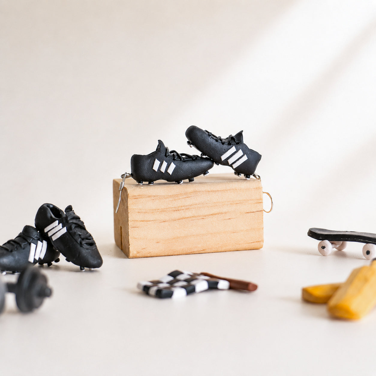 Football Shoe Earrings